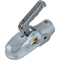 WINTERHOFF WW 350-RB-K1212 rutulinis kablys 3500 kg priekabai su 50 mm vamzdžio vilkimo strypu, ketaus