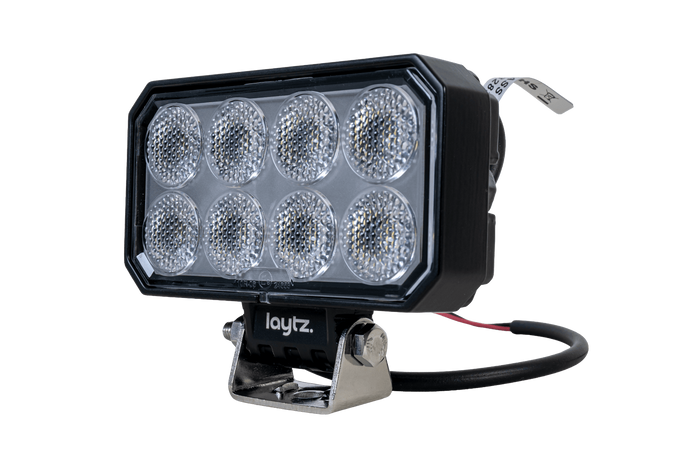LED darbo žibintas su reflektoriumi LAYTZ LY7302 32xLED 3200lm stačiakampis