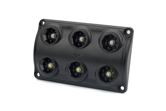 HORPOL LWD2325/CZ LED 720lm juodas automobilio salono žibintas