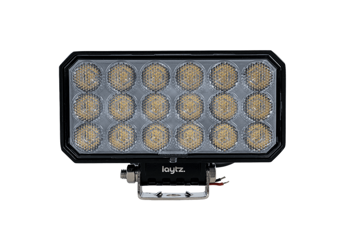 LED darbo žibintas su reflektoriumi LAYTZ LY7305 72xLED 7000lm stačiakampis
