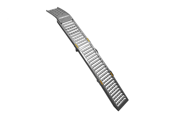 UNITRAILER ALR005 sulankstoma plieninė rampa priekabai 200 cm 250 kg
