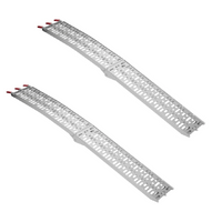 „ProPlus 390096“ sulankstomos aliuminio rampos priekaboms 220 cm 680 kg, 2 vnt. rinkinys