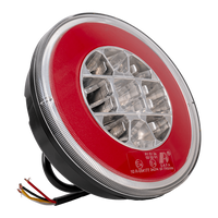 TT TECHNOLOGY TT.12008 Glo-Trac LED galinis žibintas Hamburger 3 funkcijos Universalus