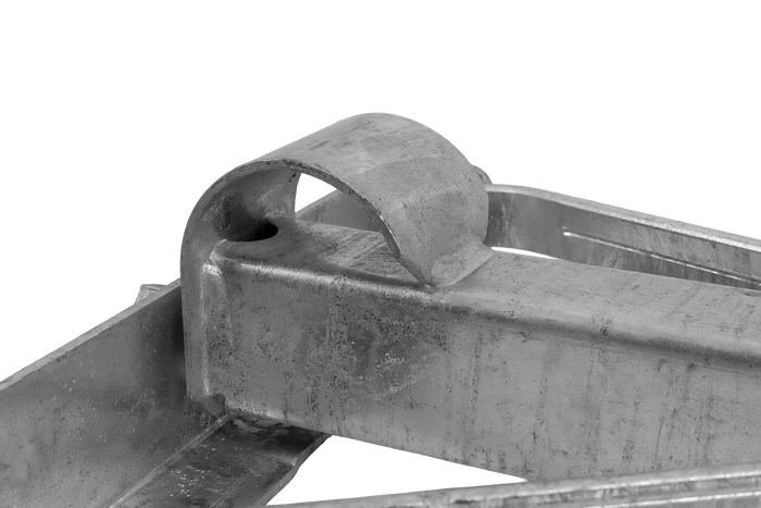 KNOTT 6X1197.007 ištraukiamas kampinis stabilizatorius priekabai 1100kg 498mm