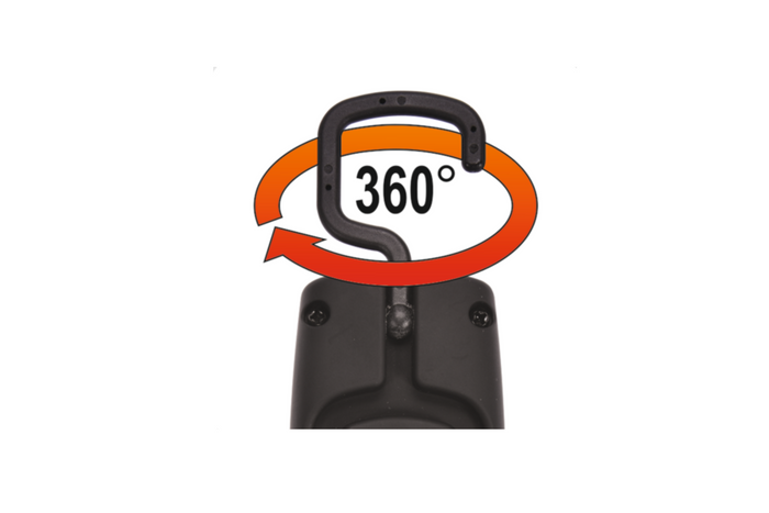 Dirbtuvės lempa + žibintuvėlis YATO YT-08558 COB LED 600lm