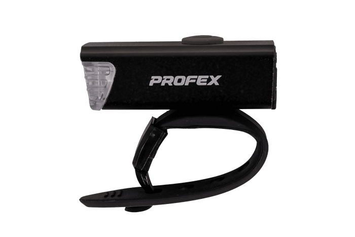 PROFEX 82004 Pro Alu Li-Pol USB priekinis dviračio žibintas