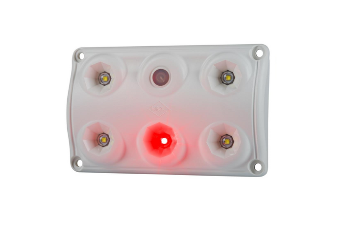 HORPOL LWD2157 LED 900lm automobilio salono žibintas su jungikliu ir raudonu diodu