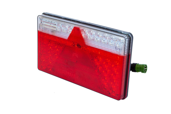 ASPÖCK Multiled II LED galiniai žibintai, 6 funkcijos kairėje + dešinėje