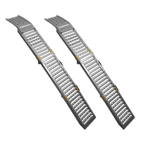 UNITRAILER ALR005 sulankstomos plieninės rampos priekaboms, 200 cm, 500 kg, 2 vnt. komplektas