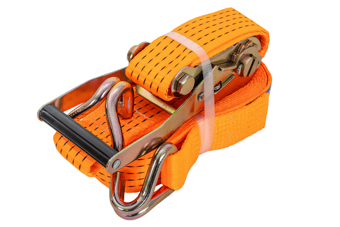 UNITRAILER 8m/50mm/5t oranžinė transportavimo juosta su įtempikliu