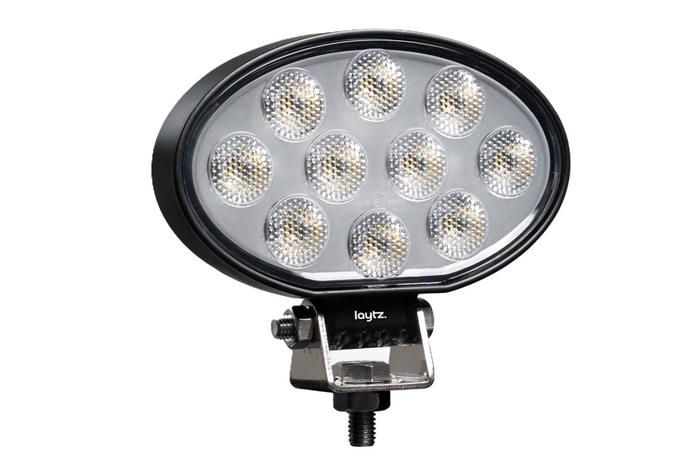 LED darbo žibintas su reflektoriumi LAYTZ LY7401 40xLED 4000lm ovalus