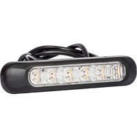 FRISTOM FT-200 LED blykstės įspėjamoji lemputė, geltona, OSRAM diodai