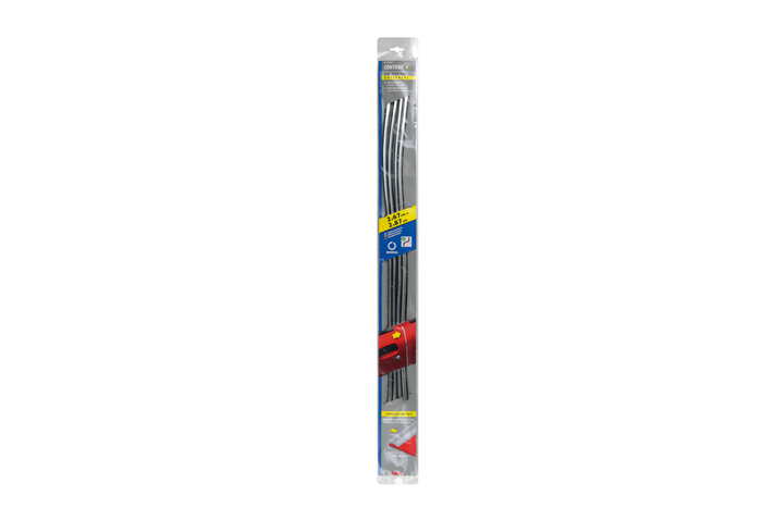 Durų kraštų apsauga LAMP Contour-4 apsauginės juostelės 4 vnt. aliuminio