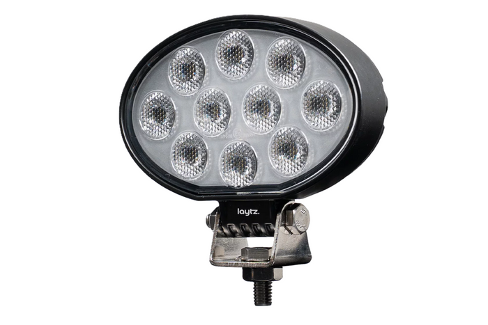 LED darbo žibintas su reflektoriumi LAYTZ LY7401 40xLED 4000lm ovalus