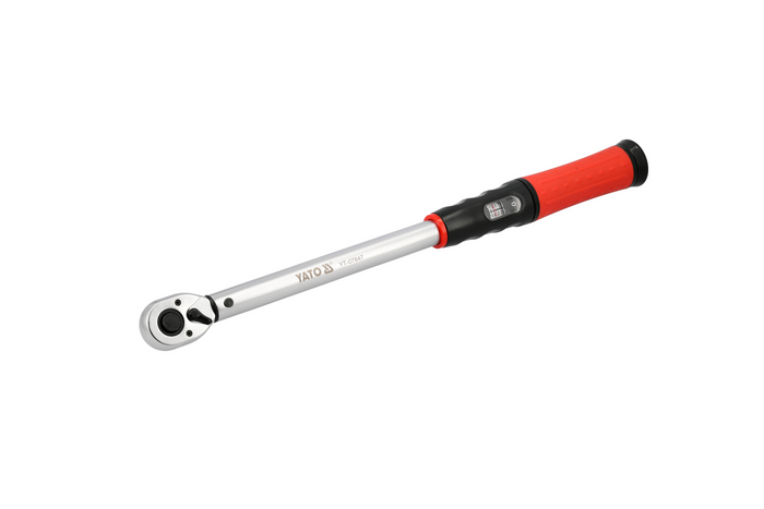 YATO 1/2" 40–220 Nm 4 dalių sukimo momento raktų rinkinys ratų keitimui